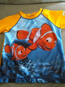 4T Disney finding Nemo swimsuit top