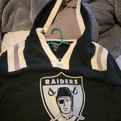 Raiders Jersey Hoodie Vintage