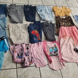 Girls Size 10, 10/12 And 12 Clothing Lot