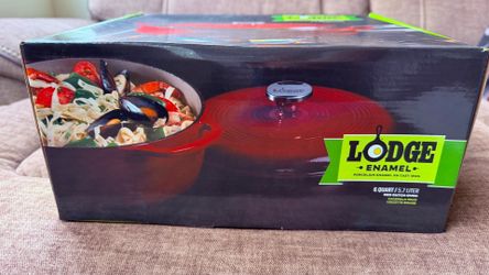 Porcelain enamel Dutch oven- 6 quart