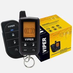 Viper 5305V Car Alarm & Remote Starter 2-Way LCD Remote 1/4 Mile Range