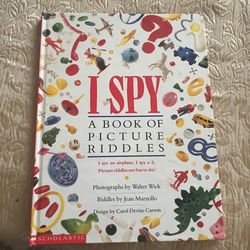 I spy Book Of Riddles For Kids