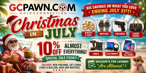 10% Christmas in July sale!!