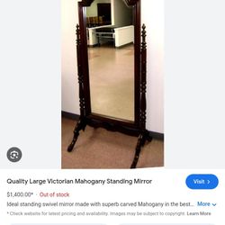 Old Standing Mirror