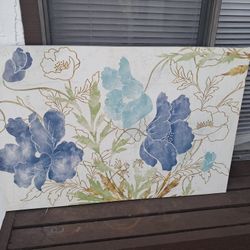 Canvas Flower Painting For Pick Up In Rancho Penasquitos 