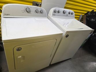 whirlpool washer and dryer
