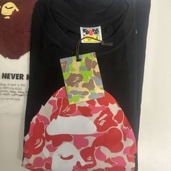 Bape ABC “pink and black camo”