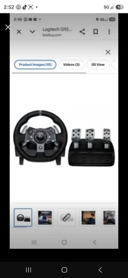Logitech G920 Racing Wheel with Pedals