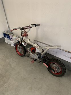 Red 2024 baron crf50