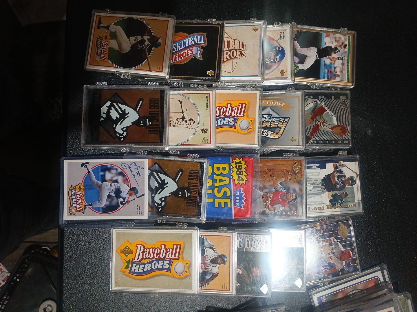 Baseball cards