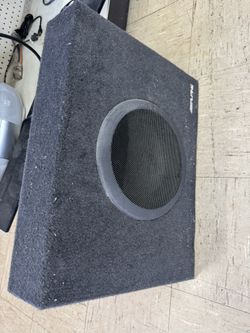 Alpine 10inch Sub In Truck Box