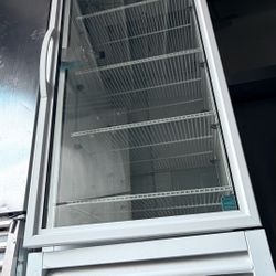 Commercial True 1 Door Like New Display Cooler 
