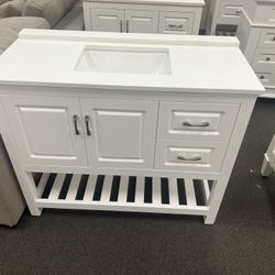 36 inch Vanity With Quartz Top 