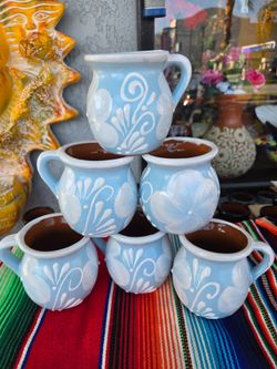 Jarritos para su cafecito  a solo ($ 5 cada uno o debate 6 por $ 25 aprobecha es por tiempo limitado