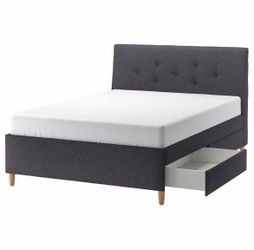 IKEA Idanäs Queen Size Bed Frame