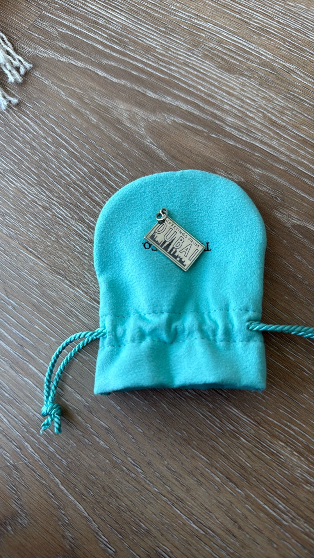 Dubai Post Card Charm