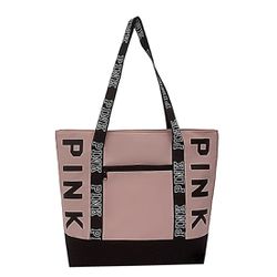 Large Pink Tote Bag 