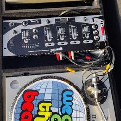 2 Gemini Xl 500 ii With Needles Gemini Mixer  Pyramid 1000 W Amp 