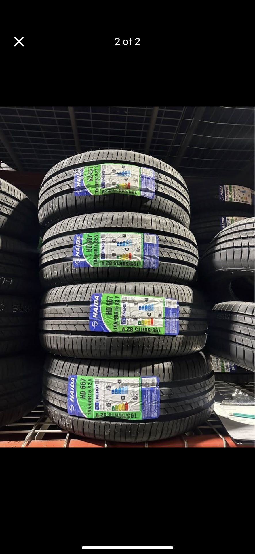 195/50/15 Haida HD667 Tires