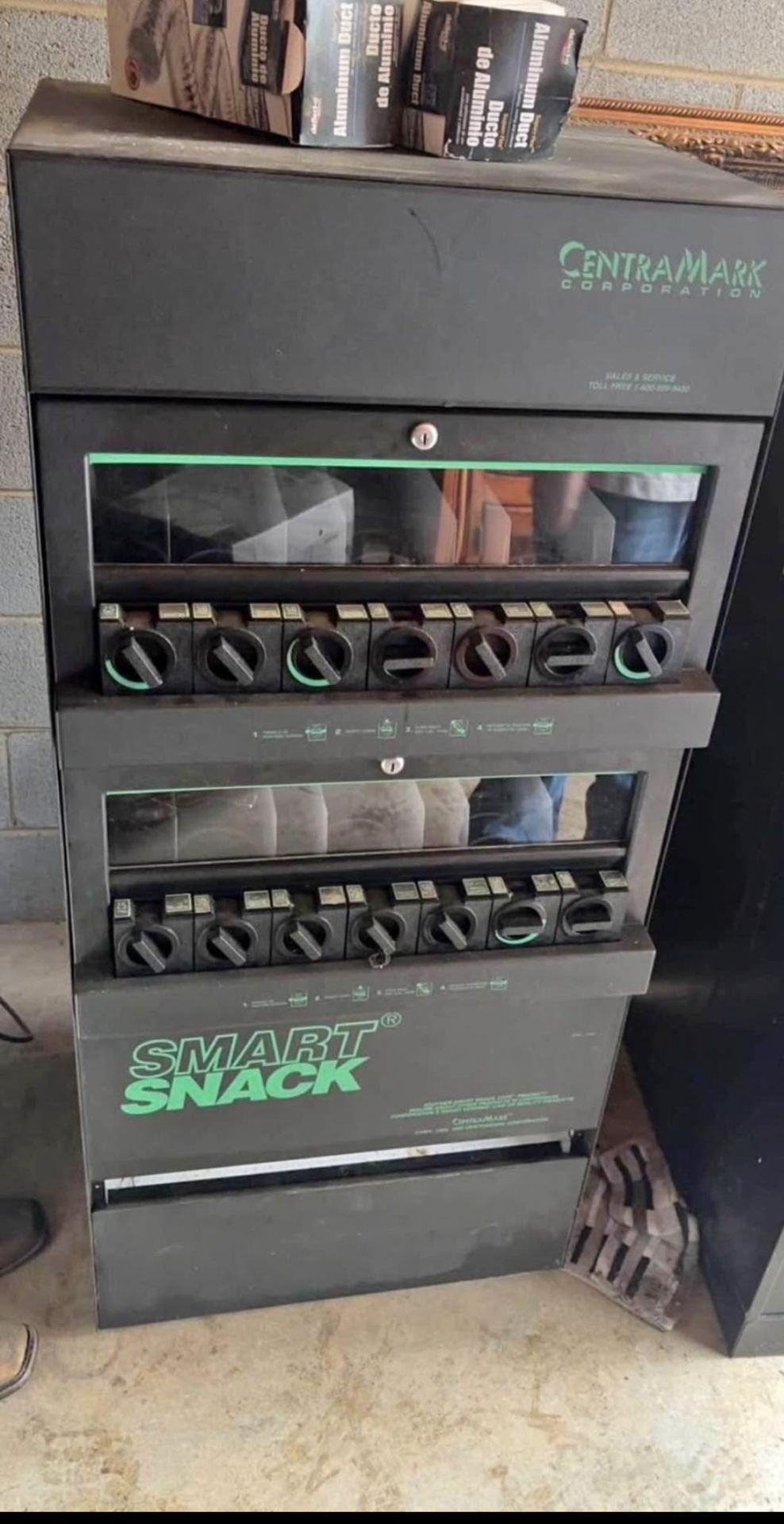 Snack Machine No Keys
