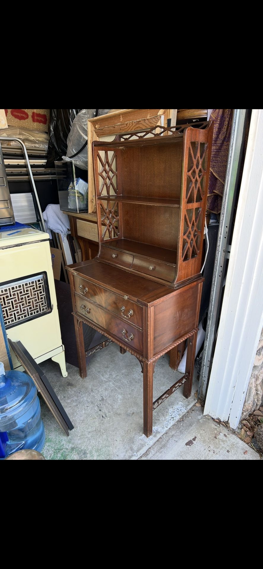 Old Kids Desk And Chair