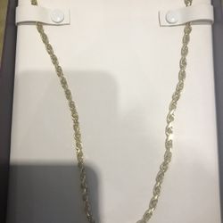 Gold Chain 22 Inch 