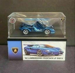 Hot Wheels RLC Lamborghini Countach LP 500 S Blue