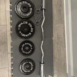 Weights And Bar Set