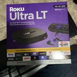 Roku. Ultra Lt HD 4k HDR