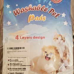 Washable Pet Fabric Pads * Not $1 *