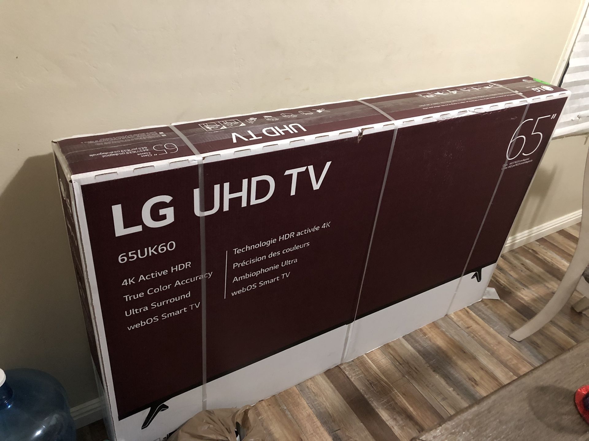 LG 65” UHD TV