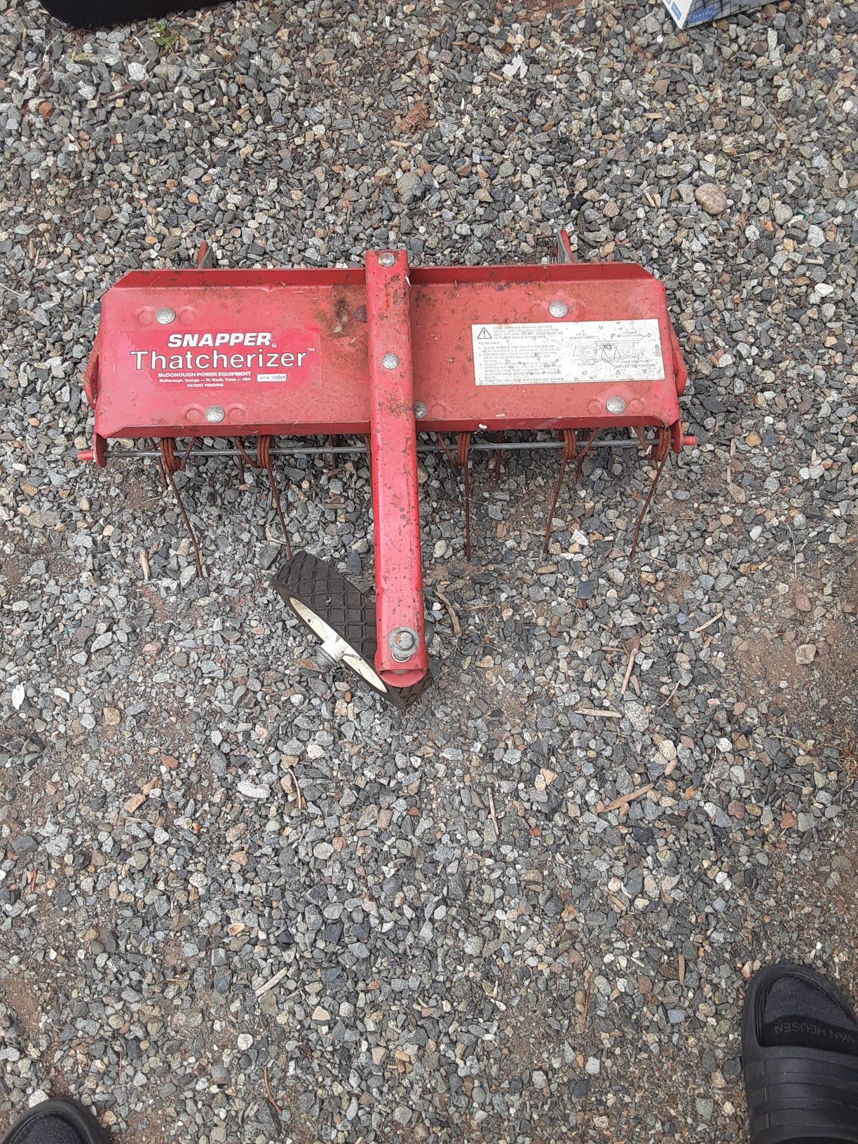 Snapper thatcherizer for Sale in Spanaway, WA OfferUp