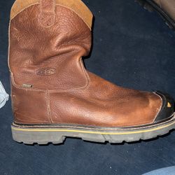 Size 14 keen-utility-dallas-steel-toe-waterproof-work-wellington