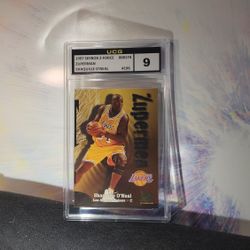 Shaquille O'Neal 1997-98 Skybox Z-Force #196 basketball card. UCG MINT 9     
