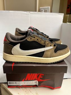 Nike Jordan 1 Low Travis Scott Mocha Size 9.5