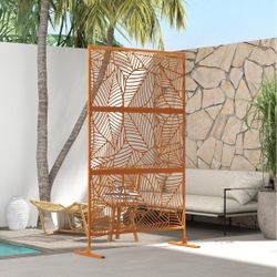 Outsunny Metal Outdoor Privacy Screen