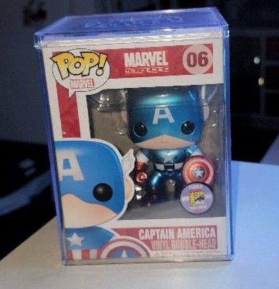 Captain America SDCC 2014 METALLIC EXCLUSIVE