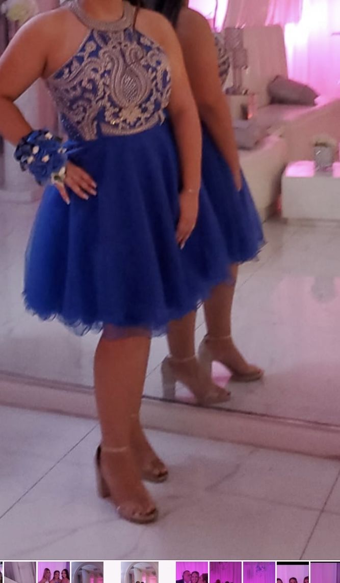 Royal blue Party dress