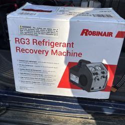 Refrigerant Recovery machine