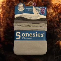 0-3 M Onesies 