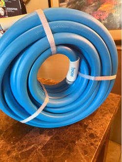 Kink Free Garden Hose 75 ft, Heavy Duty Water Hose  Flexible Hybrid Polymer, Drinking Water Safe, 5/8 ID, 600 PSI, Leak-Proof, Aluminum 3/4 GHT Fittin