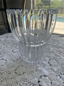 Mikasa 9” Ice Palace Vase