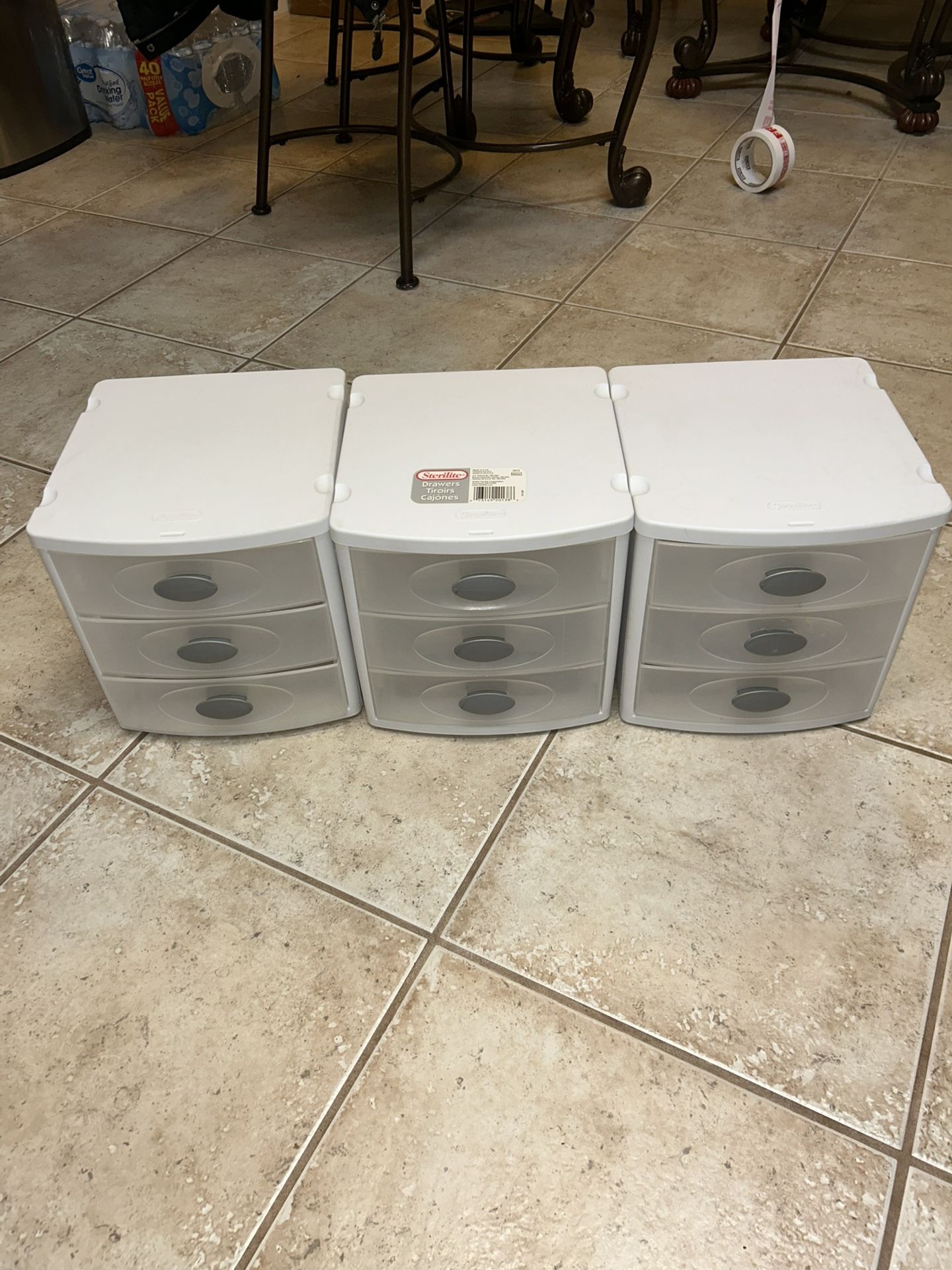 Sterilite Stackable Drawers