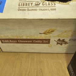 Libbey Glass 8 PC With Caddy