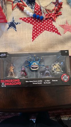 Metal DnD figures
