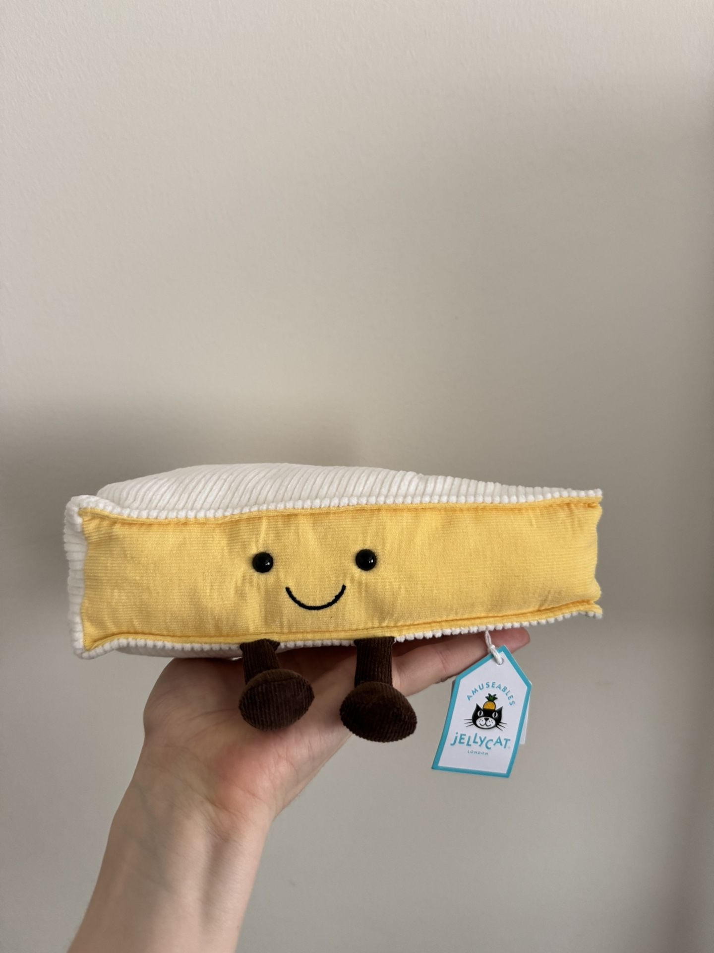 Jellycat Amuseables Brie Authentic NWT