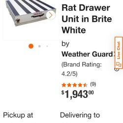 BRAND NEW WEATHER GUARD 308-3 STEEL PACKRAT DRAWER UNIT 
