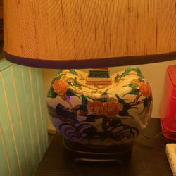 Asian Oriental Chinese vintage lamp