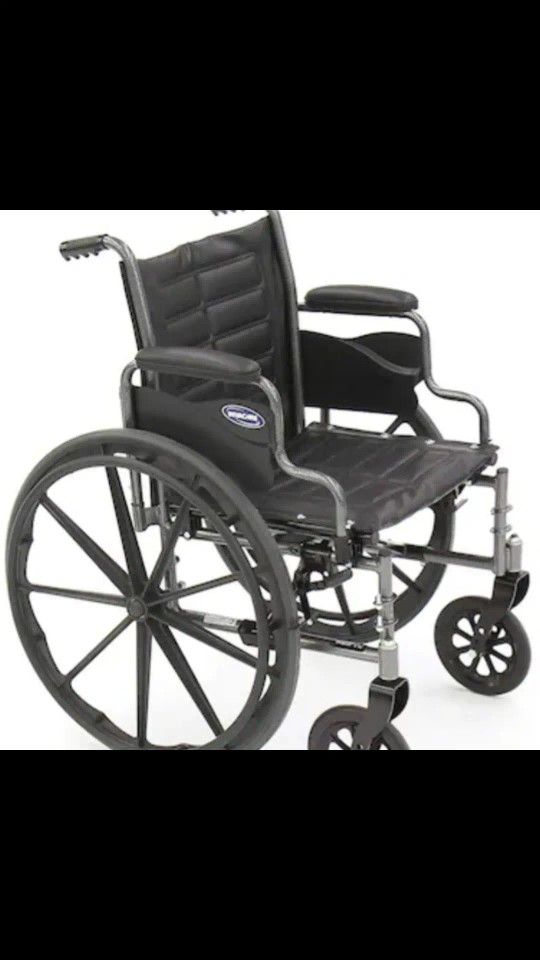 Wheel Chair Black 350lbs