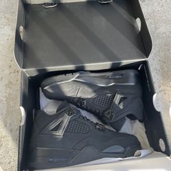 AJ 4 Black Cat 